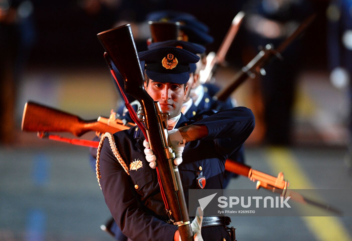 Closing ceremony of 2015 International Military Music Festival 'Spasskaya Tower'