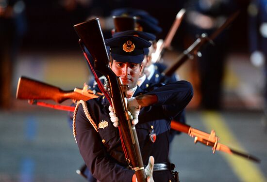 Closing ceremony of 2015 International Military Music Festival 'Spasskaya Tower'