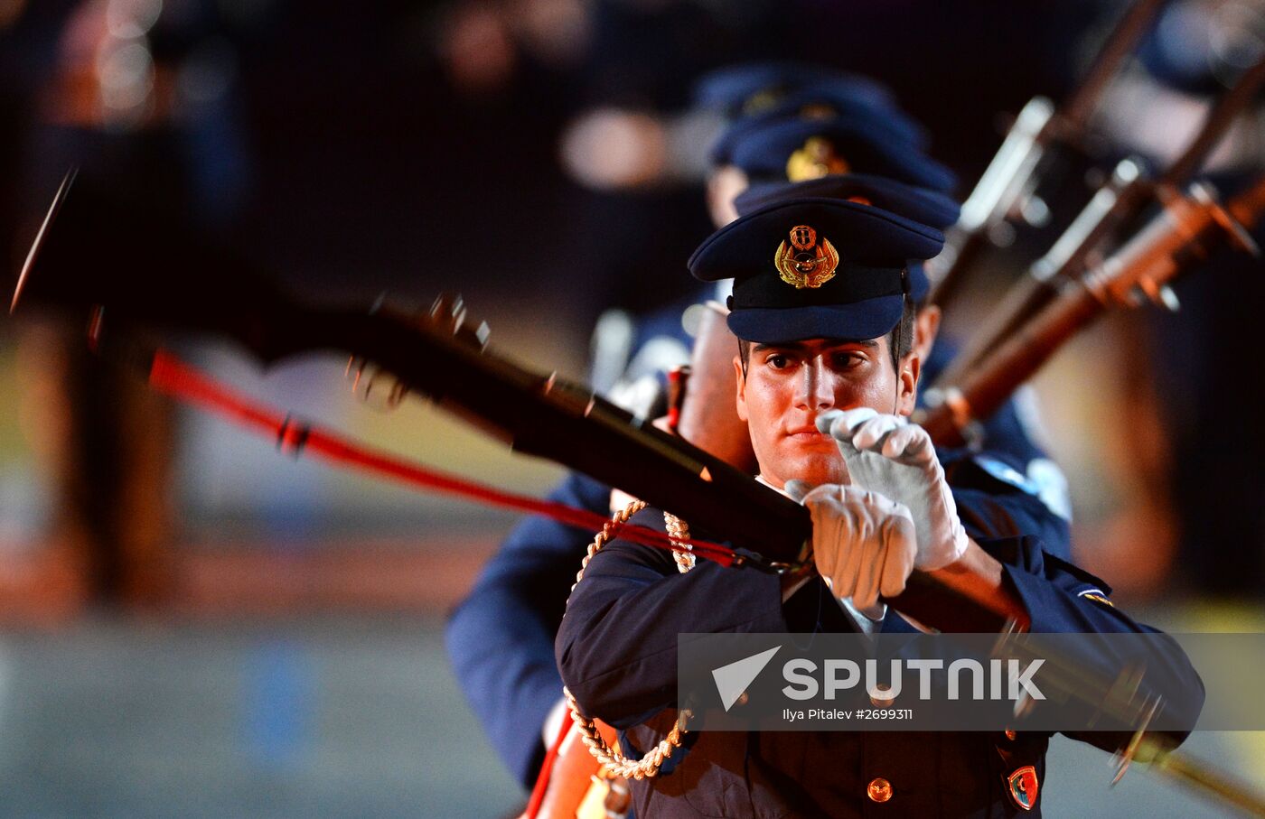 Closing ceremony of 2015 International Military Music Festival 'Spasskaya Tower'