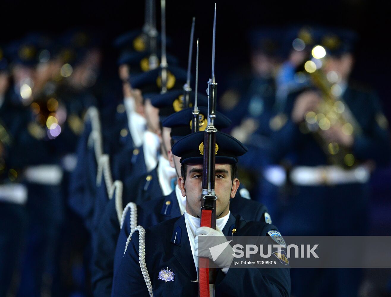 Closing ceremony of 2015 International Military Music Festival 'Spasskaya Tower'