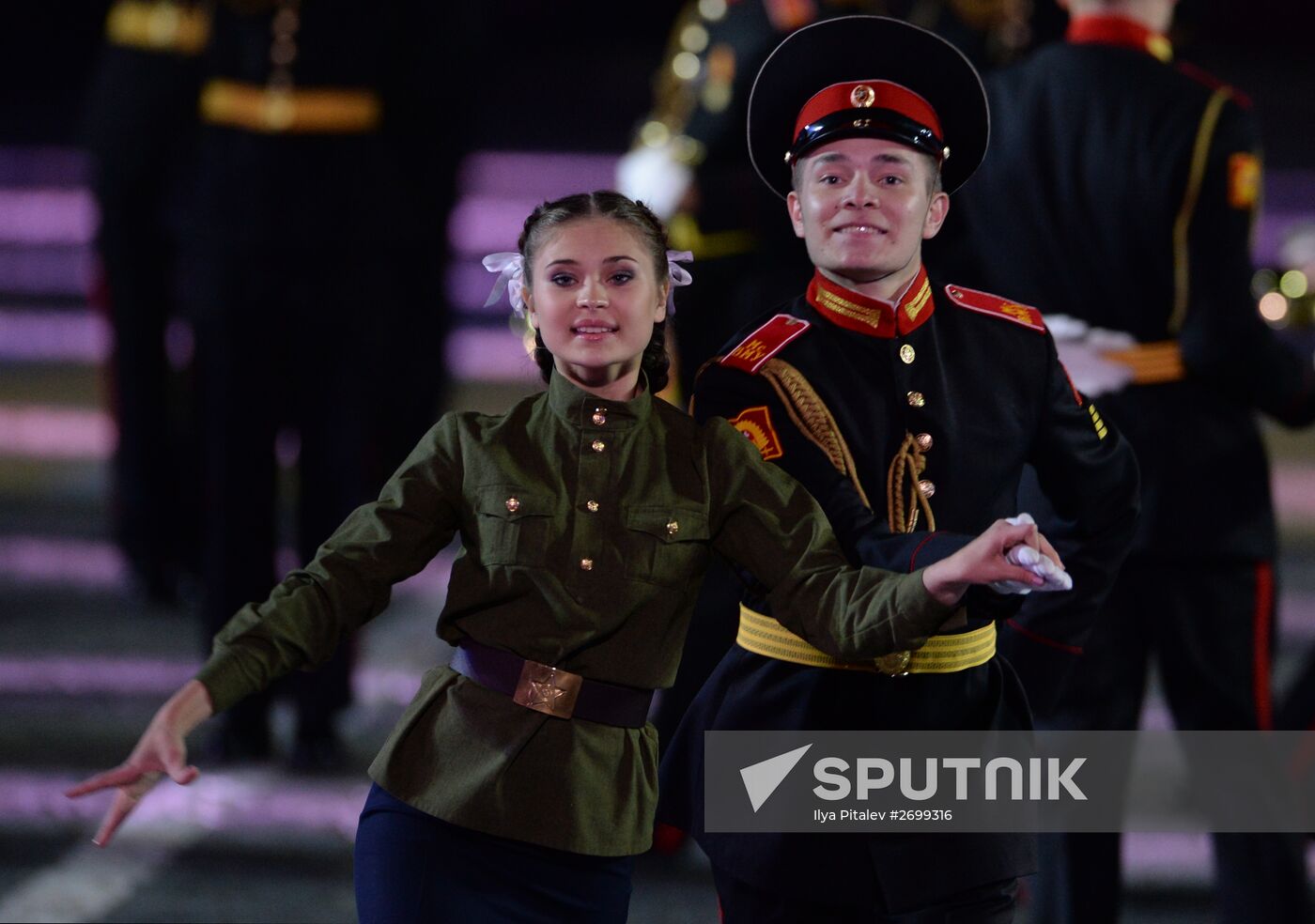 Closing ceremony of 2015 International Military Music Festival 'Spasskaya Tower'