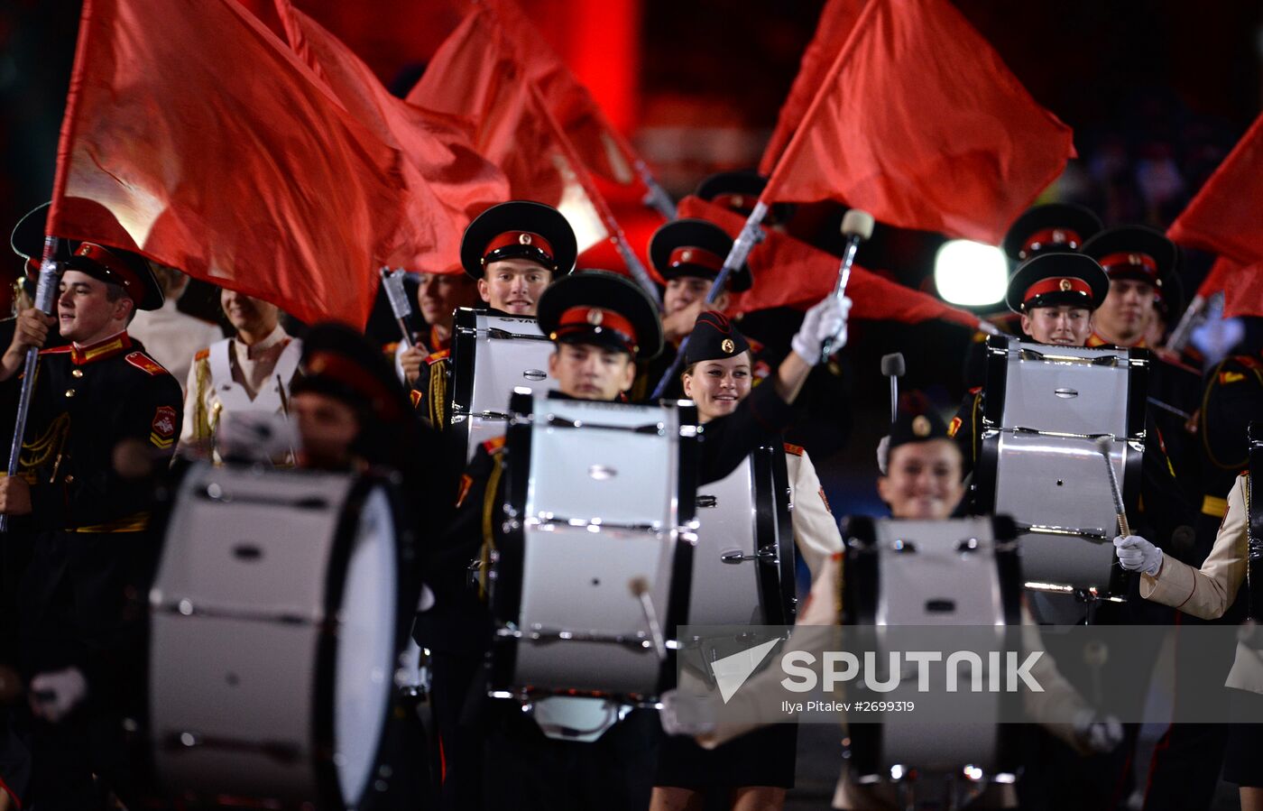 Closing ceremony of 2015 International Military Music Festival 'Spasskaya Tower'