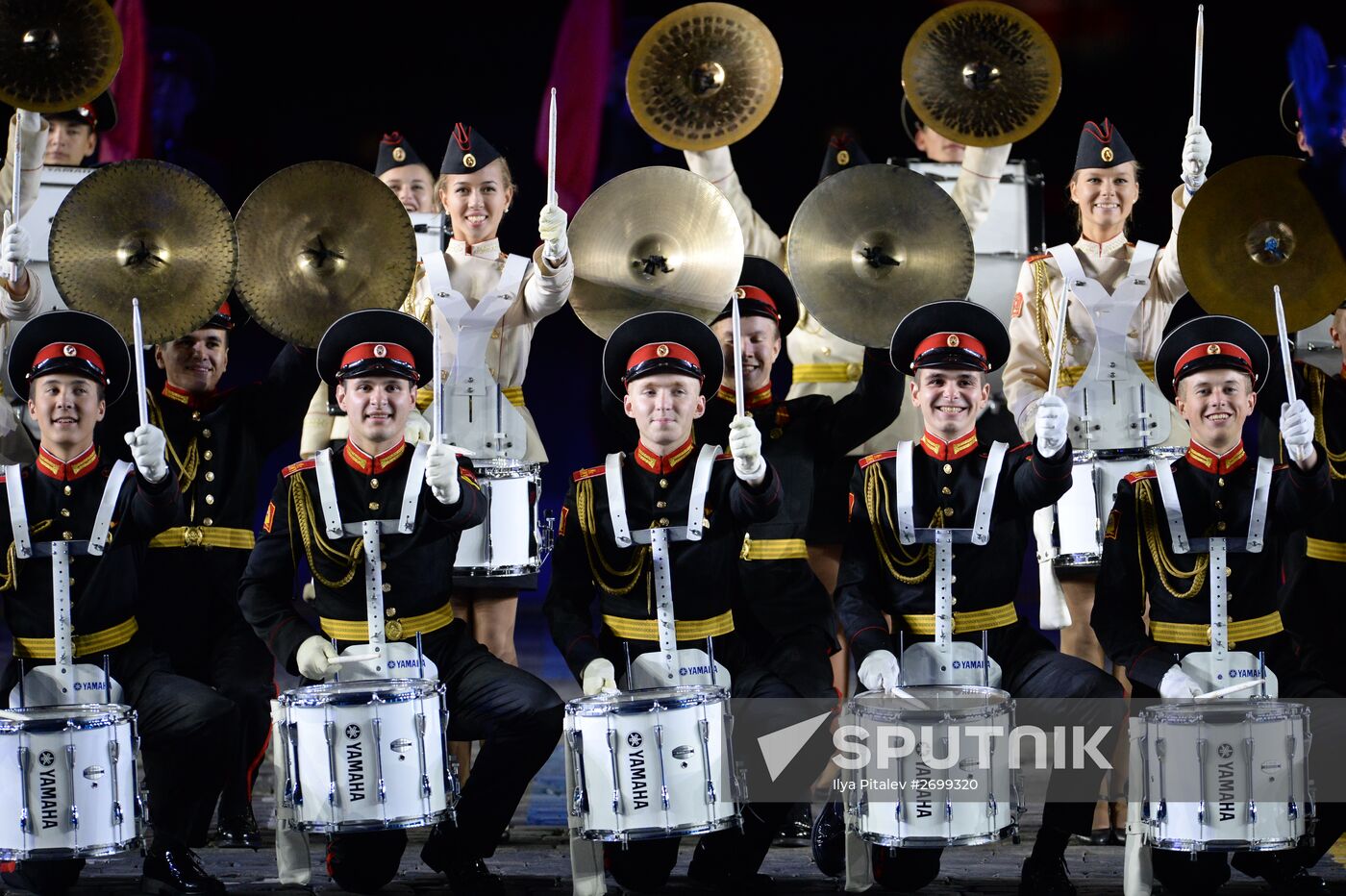 Closing ceremony of 2015 International Military Music Festival 'Spasskaya Tower'