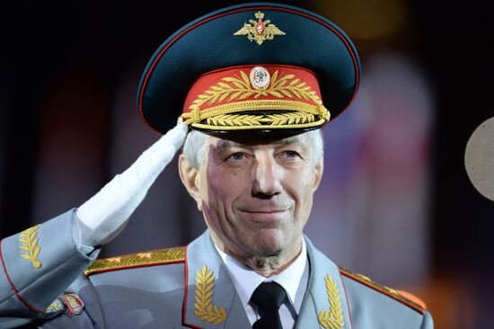 Closing ceremony of 2015 International Military Music Festival 'Spasskaya Tower'