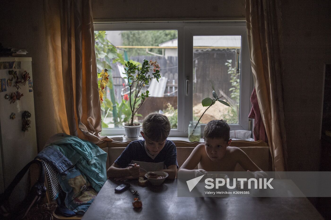 Volunteer work in Donetsk