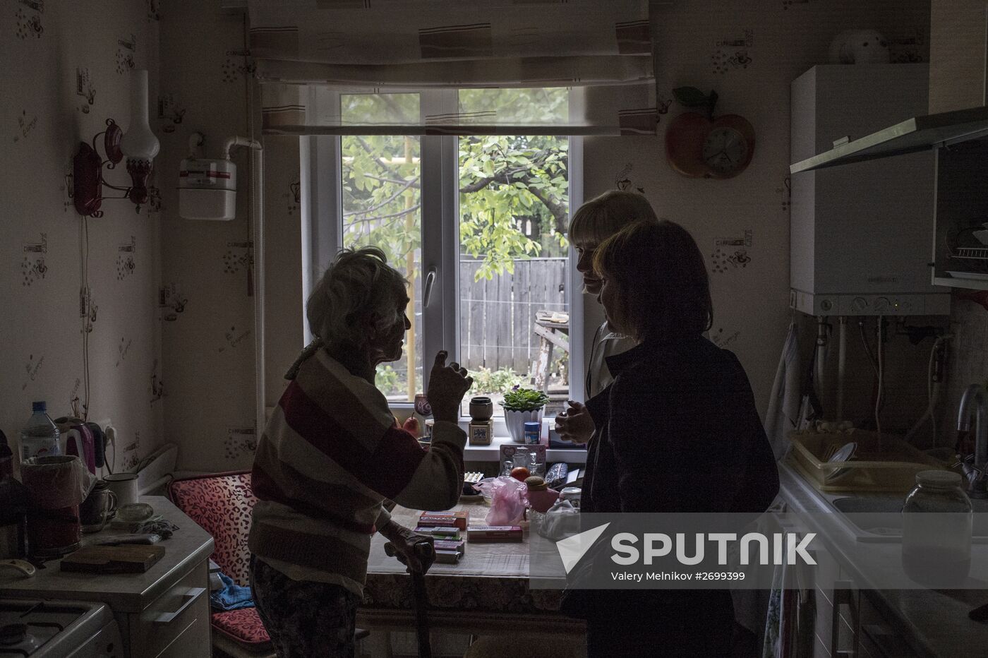 Volunteer work in Donetsk