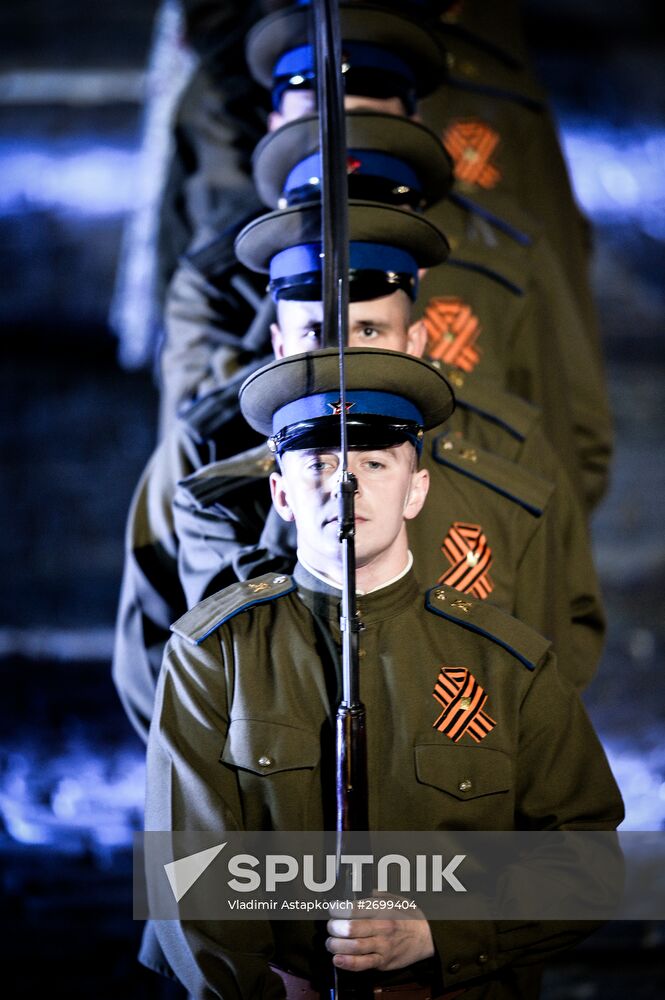 Closing ceremony of 2015 International Military Music Festival 'Spasskaya Tower'