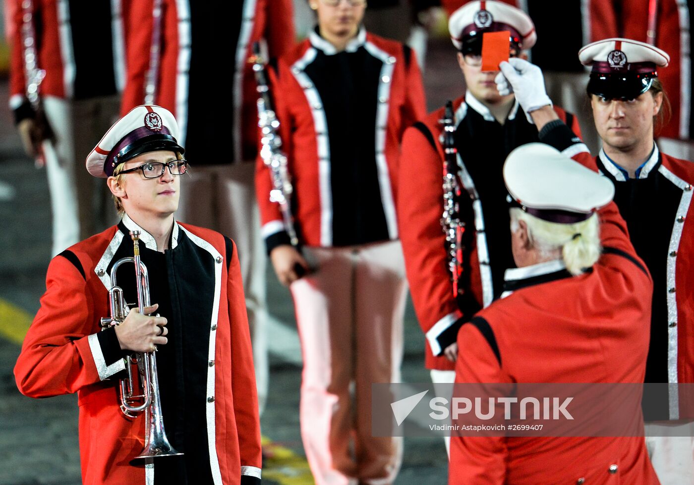 Closing ceremony of 2015 International Military Music Festival 'Spasskaya Tower'