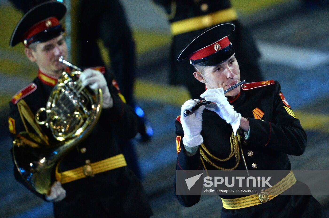 Closing ceremony of 2015 International Military Music Festival 'Spasskaya Tower'