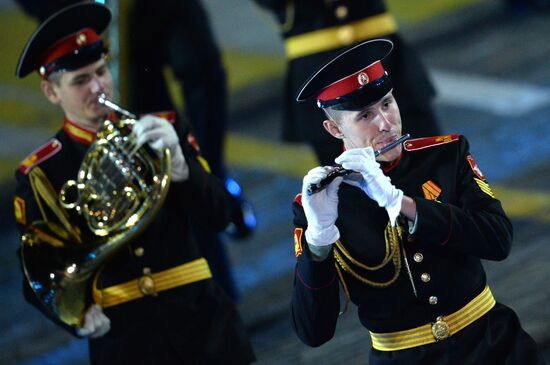 Closing ceremony of 2015 International Military Music Festival 'Spasskaya Tower'