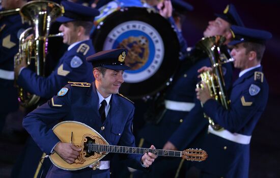 Closing ceremony of 2015 International Military Music Festival 'Spasskaya Tower'