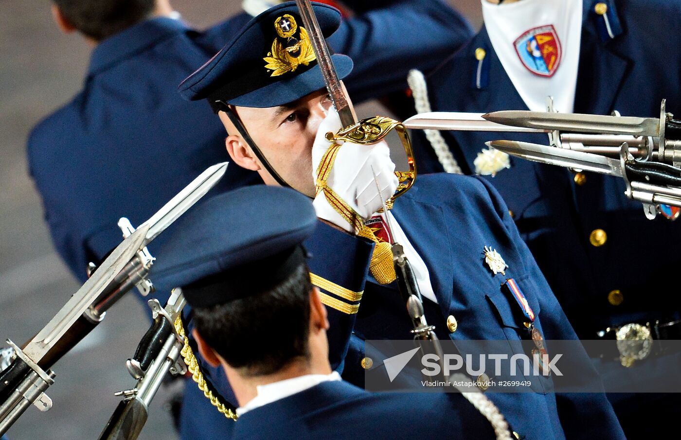 Closing ceremony of 2015 International Military Music Festival 'Spasskaya Tower'