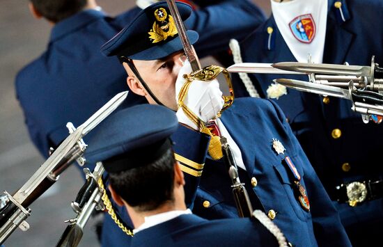 Closing ceremony of 2015 International Military Music Festival 'Spasskaya Tower'