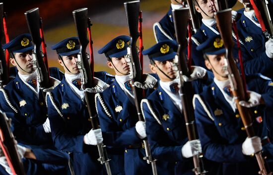 Closing ceremony of 2015 International Military Music Festival 'Spasskaya Tower'