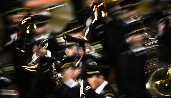 Closing ceremony of 2015 International Military Music Festival 'Spasskaya Tower'