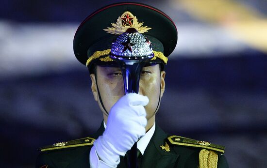 Closing ceremony of 2015 International Military Music Festival 'Spasskaya Tower'