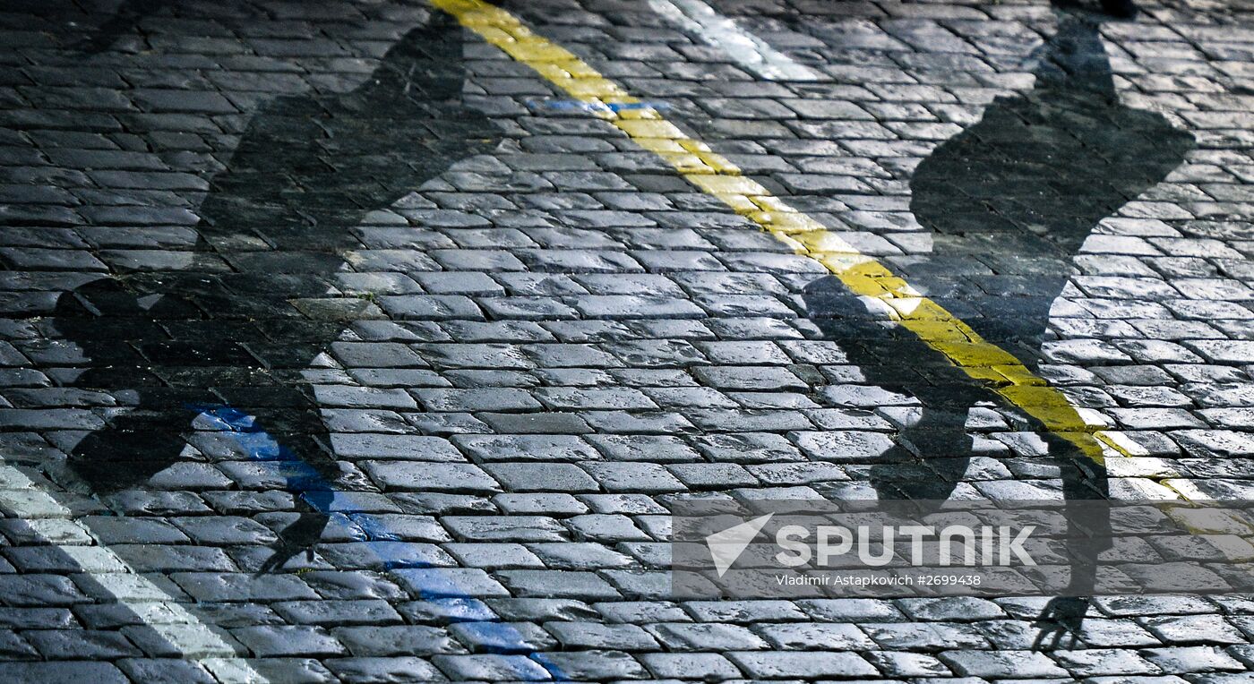 Closing ceremony of 2015 International Military Music Festival 'Spasskaya Tower'