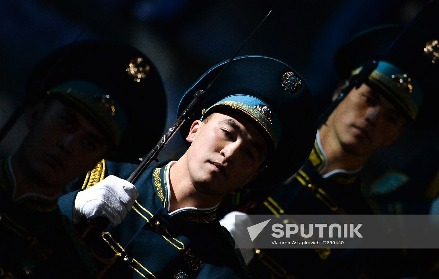 Closing ceremony of 2015 International Military Music Festival 'Spasskaya Tower'