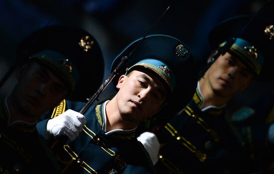Closing ceremony of 2015 International Military Music Festival 'Spasskaya Tower'