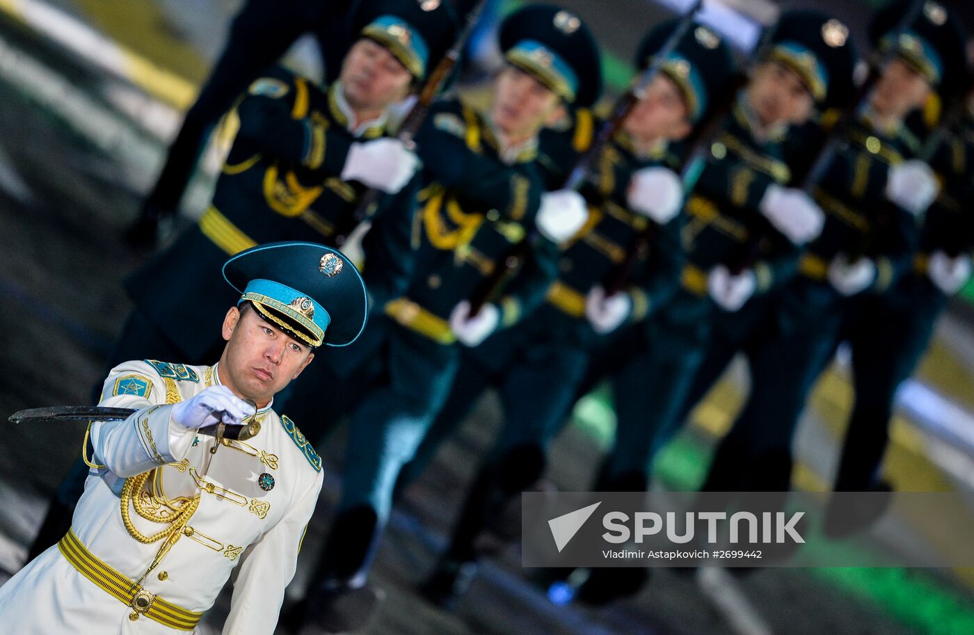 Closing ceremony of 2015 International Military Music Festival 'Spasskaya Tower'