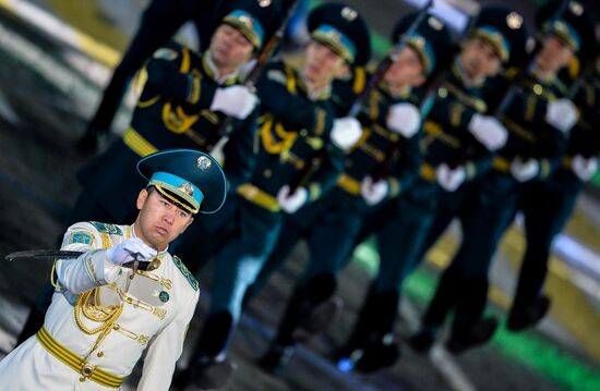 Closing ceremony of 2015 International Military Music Festival 'Spasskaya Tower'