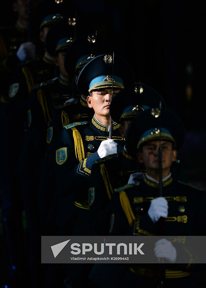 Closing ceremony of 2015 International Military Music Festival 'Spasskaya Tower'