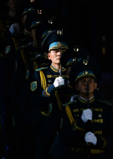 Closing ceremony of 2015 International Military Music Festival 'Spasskaya Tower'