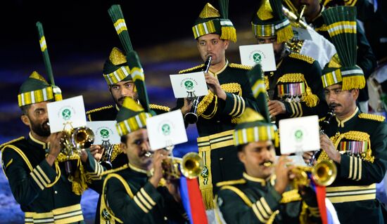 Closing ceremony of 2015 International Military Music Festival 'Spasskaya Tower'