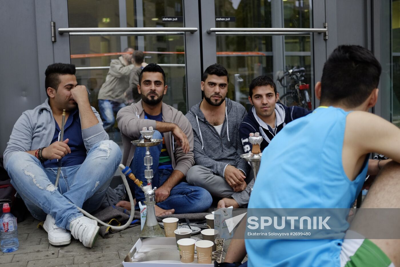 Refugees in Hamburg