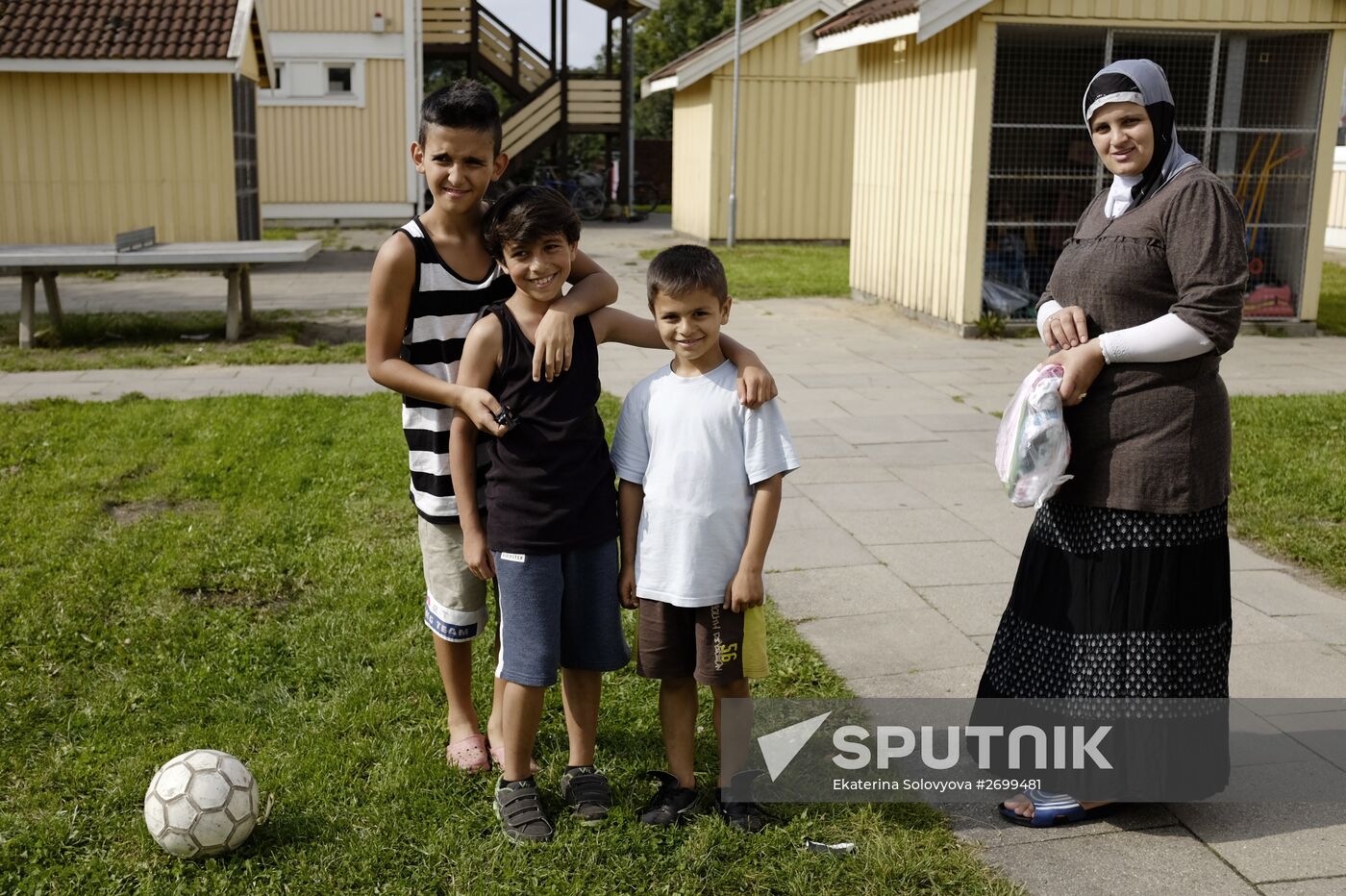 Refugees in Hamburg