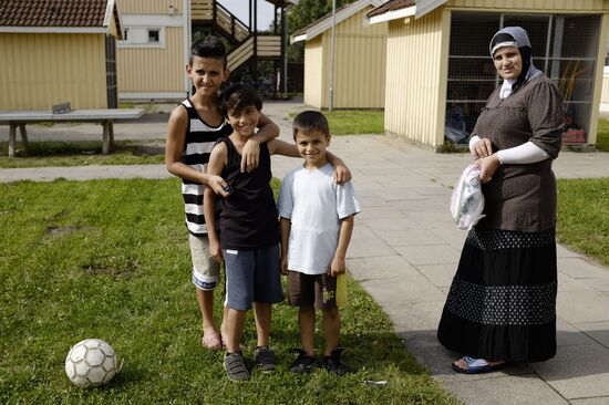 Refugees in Hamburg