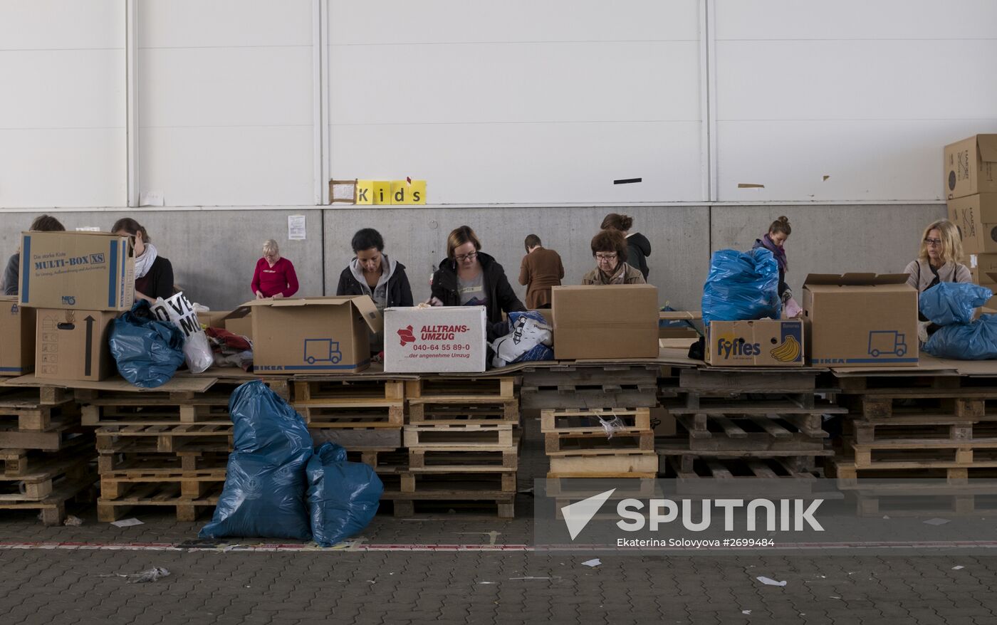 Refugees in Hamburg