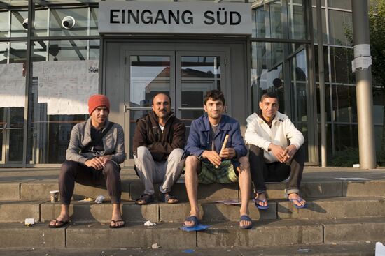 Refugees in Hamburg