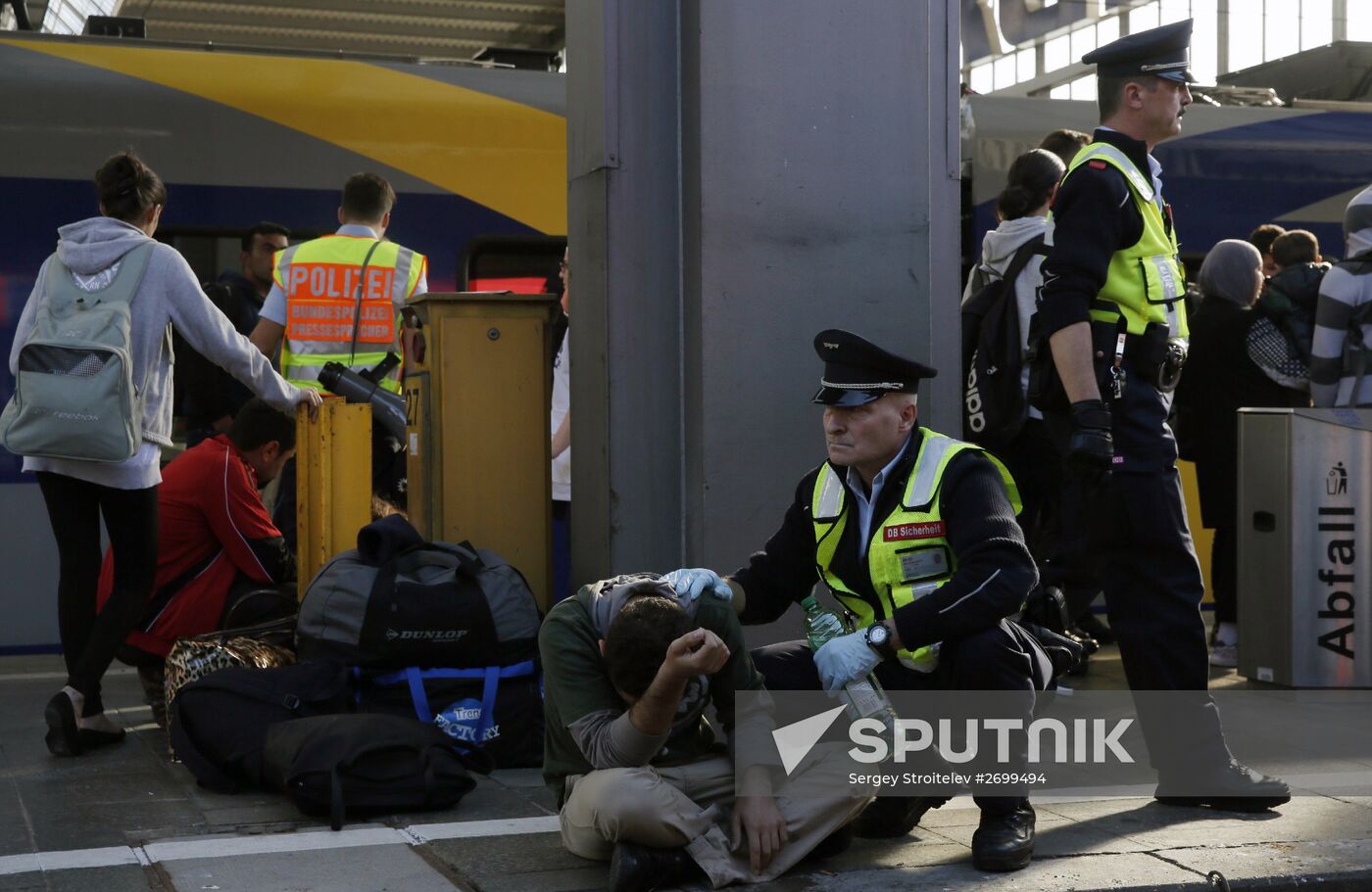 Refugees in Hamburg