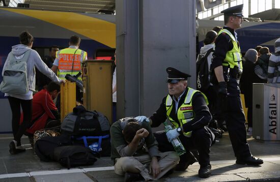 Refugees in Hamburg