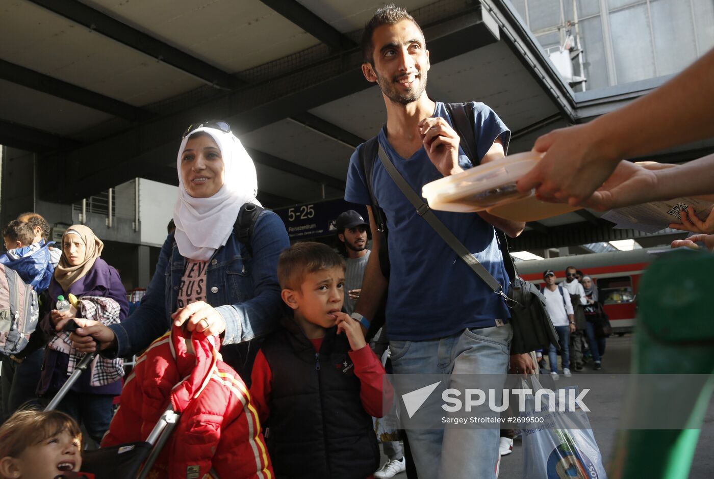 Refugees in Hamburg