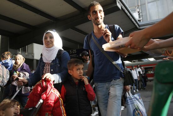 Refugees in Hamburg