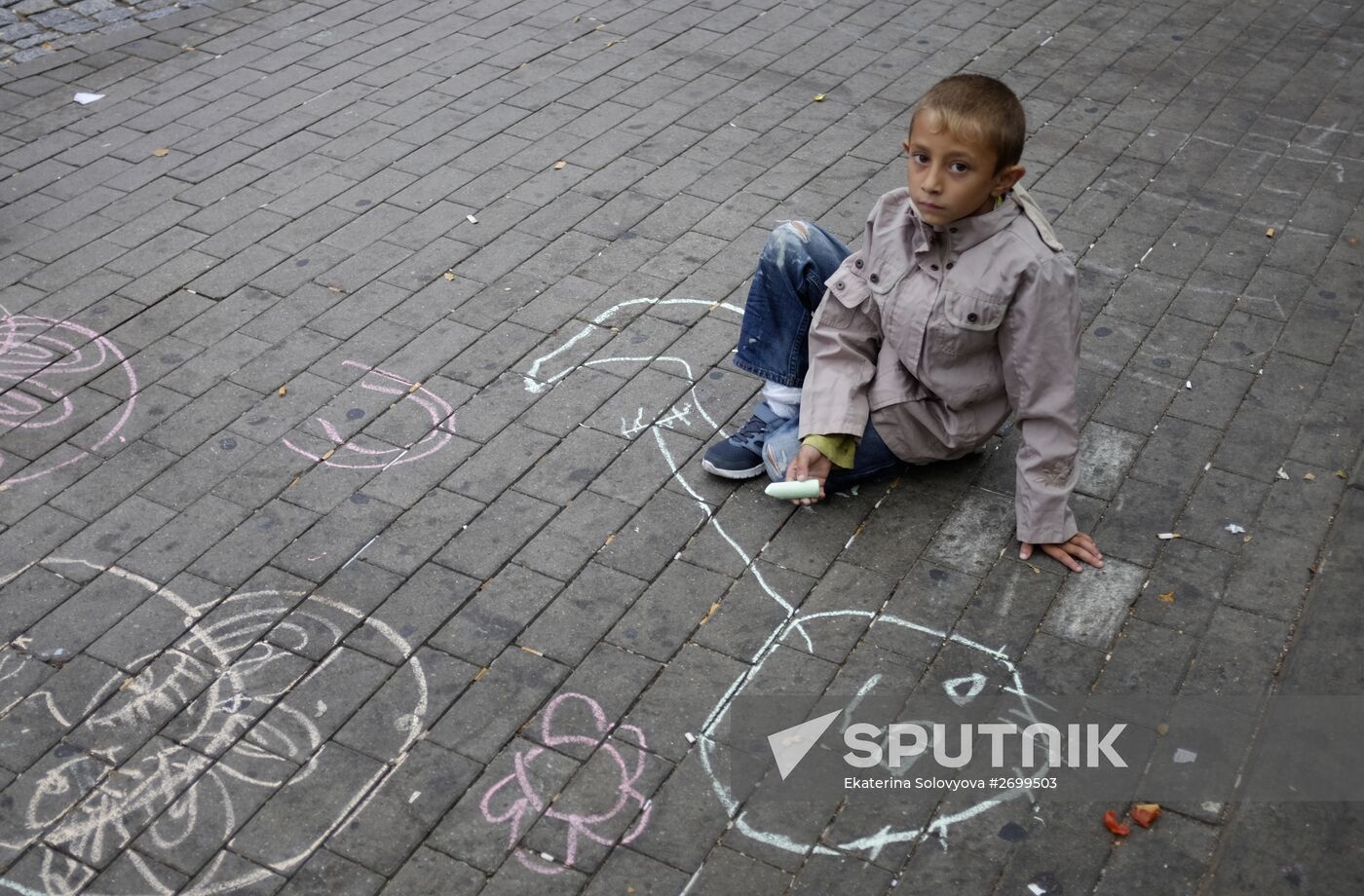 Refugees in Hamburg