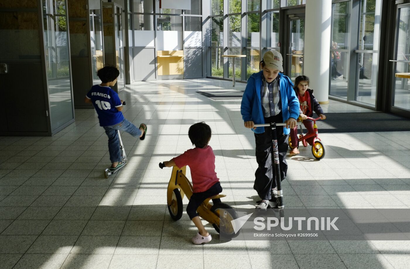 Refugees in Hamburg