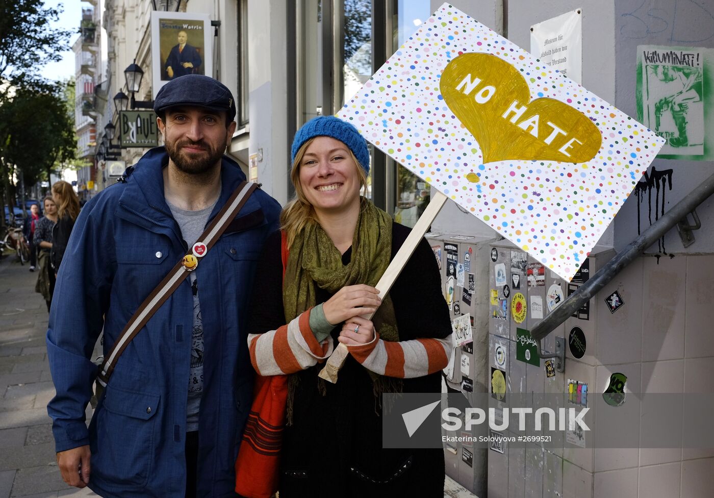 Refugees in Hamburg