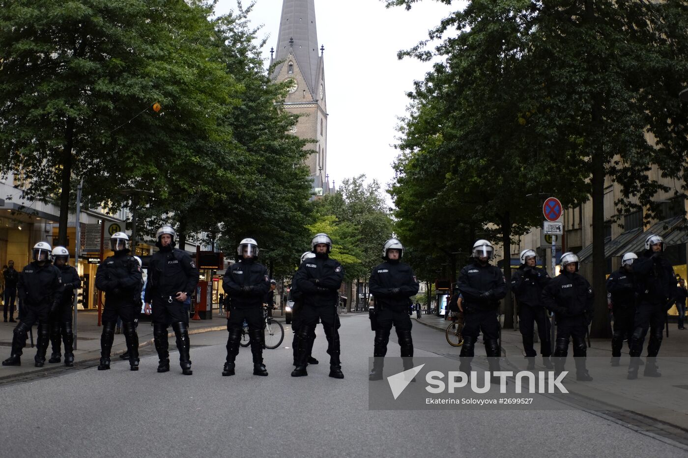 Refugees in Hamburg