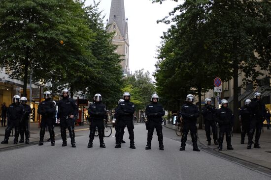 Refugees in Hamburg