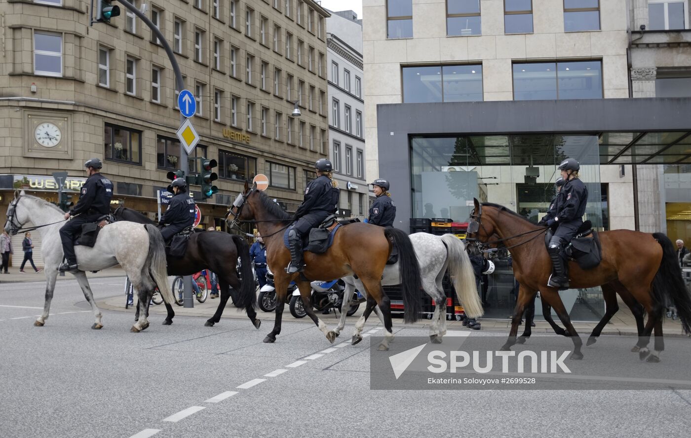 Refugees in Hamburg