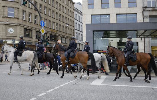 Refugees in Hamburg