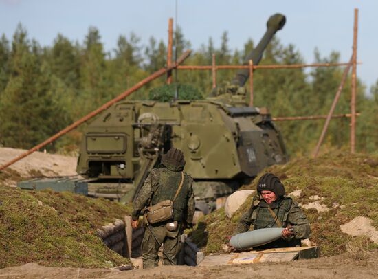 Military exercises "Union Shield 2015"