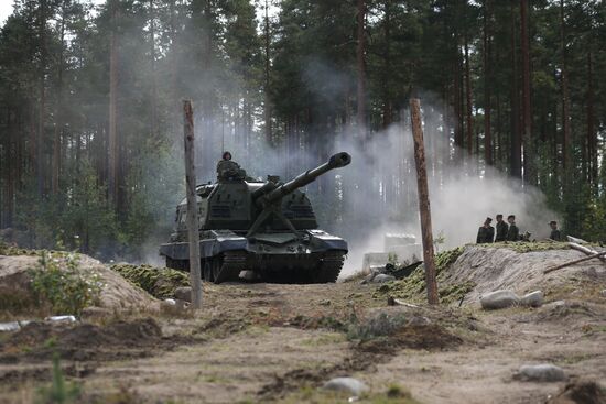 Military exercises "Union Shield 2015"