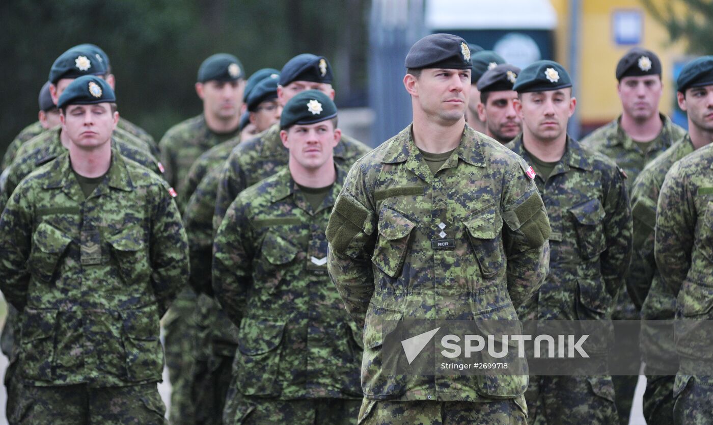 Joint Ukrainian-Canadian drill kicks off in Lviv Region