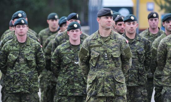 Joint Ukrainian-Canadian drill kicks off in Lviv Region