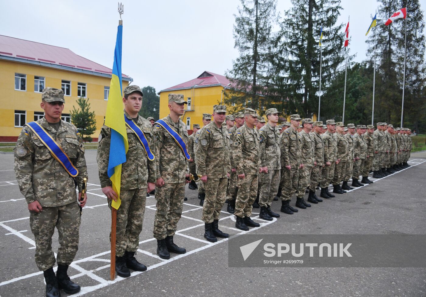 Joint Ukrainian-Canadian drill kicks off in Lviv Region