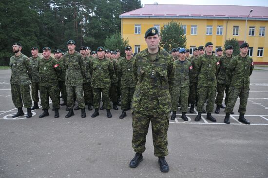 Joint Ukrainian-Canadian drill kicks off in Lviv Region